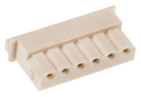 Obudowa złącza 6-pinowe -rzędowe raster: 2.5mm Molex Żeński Montaż na kablu SPOX Złącze SPOX przewód-płytka