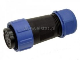 Złącze przemysłowe SP2110/S12; GN kabel ( 12P 5A )