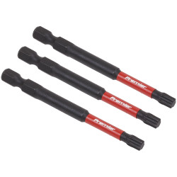 Sealey AK8269 TRX Star* T27 Impact Power Tool Bits 75mm - 3pc
