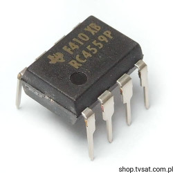 RC4559P Dual OP Amplifier DIP8 TI