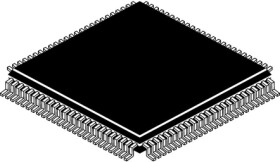 Mikrokontroler STMicroelectronics STM32F205VG LQFP 100-pinowy Powierzchnia ARM Cortex M3 1024kB 32 bit 120 MHz, 128 kB
