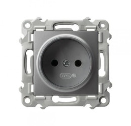 SZAFIR Gniazdo pojedyncze szary mat GP-1Z/m/70