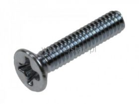 Śruba M2x10mm (+) ocynk stożkowy