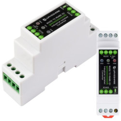 Konwerter przemysłowy RS232 - RS485 waveshare DIN izolowany wersja LED 5V-36