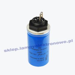 Kondensator 47+47uF/450V z gwintem "F&T" Germany