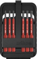 VDE Bit kit, T8, T9, T10, T15, T20, T25, TORX, BL 75 mm, L 75 mm, SB2831B501