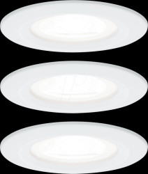 92980 Nova recessed light, 6.5 W, 4000 K, rigid, round, matt white, se