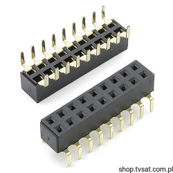 M20-7850942 Socket 2 x 9 Pin THT HARWIN