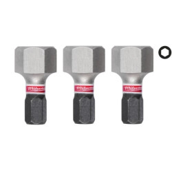 Bit udarowy Shockwave 6-kątny, Hex12 x 25mm 4932500385 (3 szt.)
