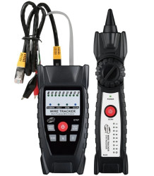 Tester lokalizator kabli sieciowych RJ45 RJ11 z diodami LED GT67 BENETECH