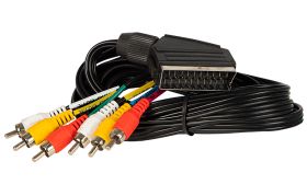 Przyłącze kabel EURO --6xRCA (AUDIO VIDEO ) CHINCH (1,5m)