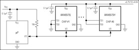 SOT Temperature Sensor with Multidrop Single Wire Digital Interface