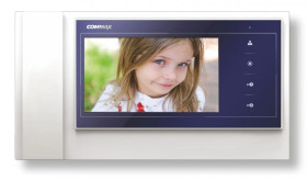 Monitor wideodomofonowy kolorowy LCD 7 cali Blue Crystal niebieski z interkomem CDV-70KR3 blue