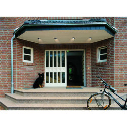 Paulmann 17951 Flush Mount Light LED GU5.3 50W Black Glossy Premium Line