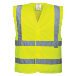 Waistcoat Yellow High Viz Class 2 EN471