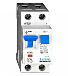 Wyłącznik instalacyjny B16/1+n/30mA typ AC,10kA Seria BOLF