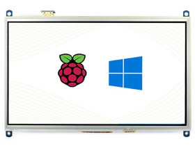 Waveshare 10.1inch Resistive Touch Screen LCD, 1024×600, HDMI, IPS, Supports Raspberry Pi / PC
