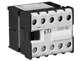 Stycznik silnikowy miniaturowy 230V AC 3NO+1NC 16A CE07.01-230V-50/60Hz 004641013 ETI