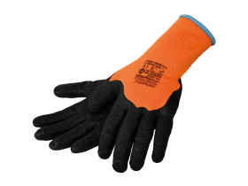 Rękawice ochronne Latex zimowe Orange 10 12 par CB-7284