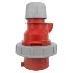 Wtyczka przenośna CEE SHARK 32A 3P+Z+N 400V 50/60Hz 6H IP67 0252-6