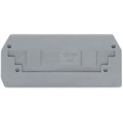 WAGO 282-325 2.5mm End Plate Grey