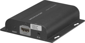 Odbiornik dodatkowy Monacor INS-100R 18.4830, LAN (10/100 MBit/s) - HDMI, przez kabel sieciowy RJ45, 100 m