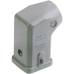 Harting 19 20 003 1640 Han&#xAE; 3 A Hood Cable Entry Zinc Die-cast 2 Pegs