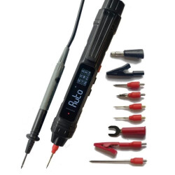 Miernik automatyczny uniwersalny z wymiennymi sondami multimetr cyfrowy z wyświetlaczem LCD True RMS FORSCHER FS82