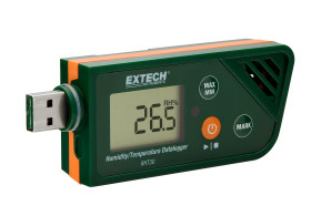Rejestrator danych temperatury, wilgotności USB typ czujnika Humidity, Temperature Extech