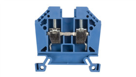 Złączka Szynowa 2-Przewodowa 10Mm2 Niebieska Euro 43402Bl