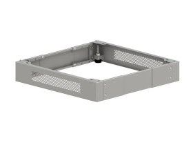 Cokół uniwersalny do szaf wiszących 19 regulowany szer. 600 x głęb. 400, 500, 600 mm, kolor szary SA-CU-SW-600-S
