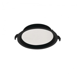 Oprawa downlight LED TIBERI CCT 15-21W-B max 2310lm ciepła/neutralna 3000-4000K IP44/20 Ø18,5 Ra90 5 lat gwar. czarny 26380