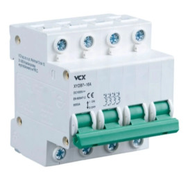 Wyłącznik Nadmiarowo Prądowy DC 6kA C 4P 13A PV