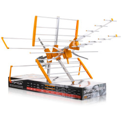 Antena TV SPARTA LAMBDA + LTE VHF+UHF COMBO DVB-T Opticum SMART Aktywn