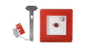 Przycisk Ppoż. Natynkowy 1Z 1R Czerwony 42 Rv Gw42201