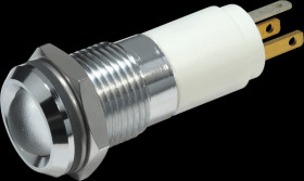 19240254 LED signal light, red/green/yellow, 12 VDC, Ø14 mm, 90/60/150 mc