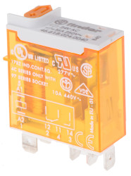 Przekaźnik mocy 24V ac SPDT Finder 1.2W, Wciskane 320Ω Szybkie łączenie