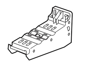Akcesorium do rynien kablowych PVC , Ramię wspornika Cablofil International