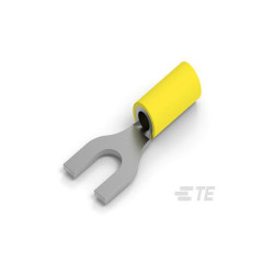 TE Connectivity 165019 Spade Terminal 12-10 AWG 1/4 Inch Female Unshrouded