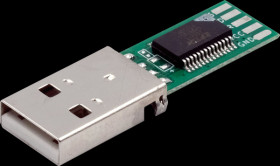 EX-13101 USB 2.0 converter board, USB-A to RS-232