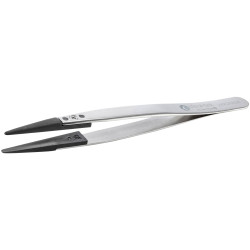 Ideal Tek 249CFR.SA.1.IT Tweezers, ESD Plastic, 130mm, Replaceable Tip
