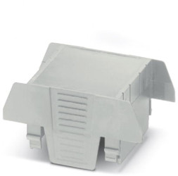 Upper part of housing, ABS/PC, (W x H x D) 45.1 x 74.65 x 36.95 mm, light gray, for enclosure, 1074966