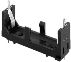 Battery holder for mignon cell, 1 cell, PCB mounting, BX0035