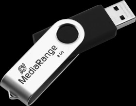 MR908 USB Stick, USB 2.0, 8 GB, Swivel