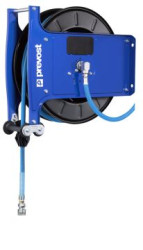 Bęben do nawijania węży, wylot: G 1/2 cala, śr. wew. węża: 16x24mm, 10 barów, 1/2cal, Montaż ścienny, 15m