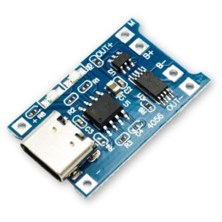 Li-ION USB-C 1A cell charger TP4056 - USB C