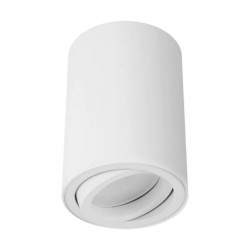 Lampa plafon oprawa sufitowa natynkowa tuba BEMOL DWL GU10 biały 03537 STRUHM