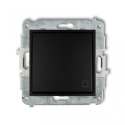 ICON Mechanizm łącznika zwierny dzwonek czarny mat 12IWP-4