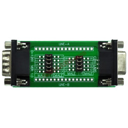 CZH-LABS D'sub DB9 Diagnostic Test Breakout Board, DSUB DB9 Connector Male to Female.