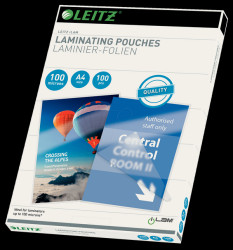 33826 Laminating pouch, A4, 100 pieces